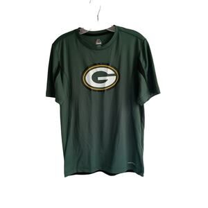 Green Bay Packers Majestic Cool Base Shirt Size Small